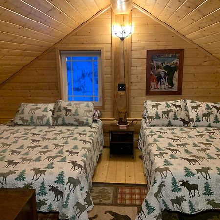 Secluded Log Cabin, 30 Min From Chena Hot Springs Pleasant Valley Esterno foto