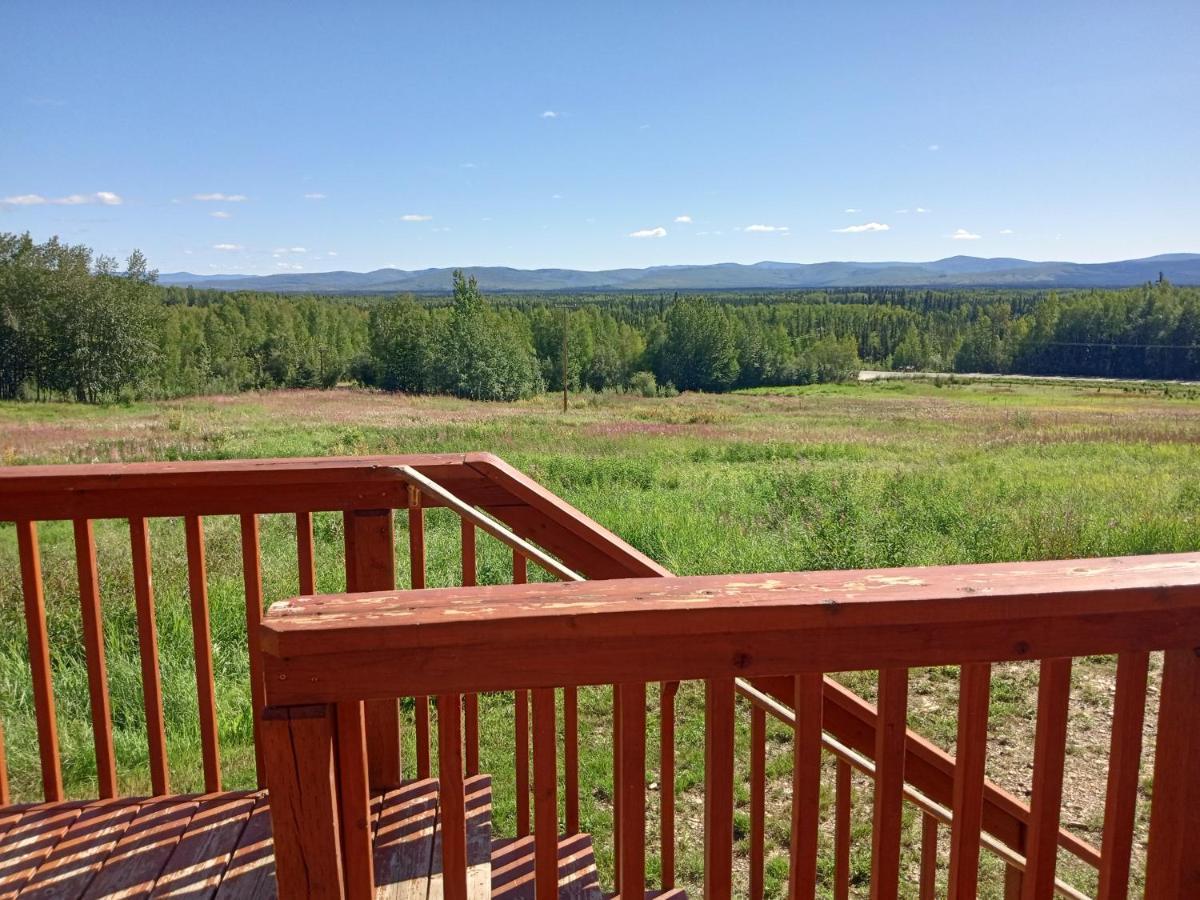 Secluded Log Cabin, 30 Min From Chena Hot Springs Pleasant Valley Esterno foto