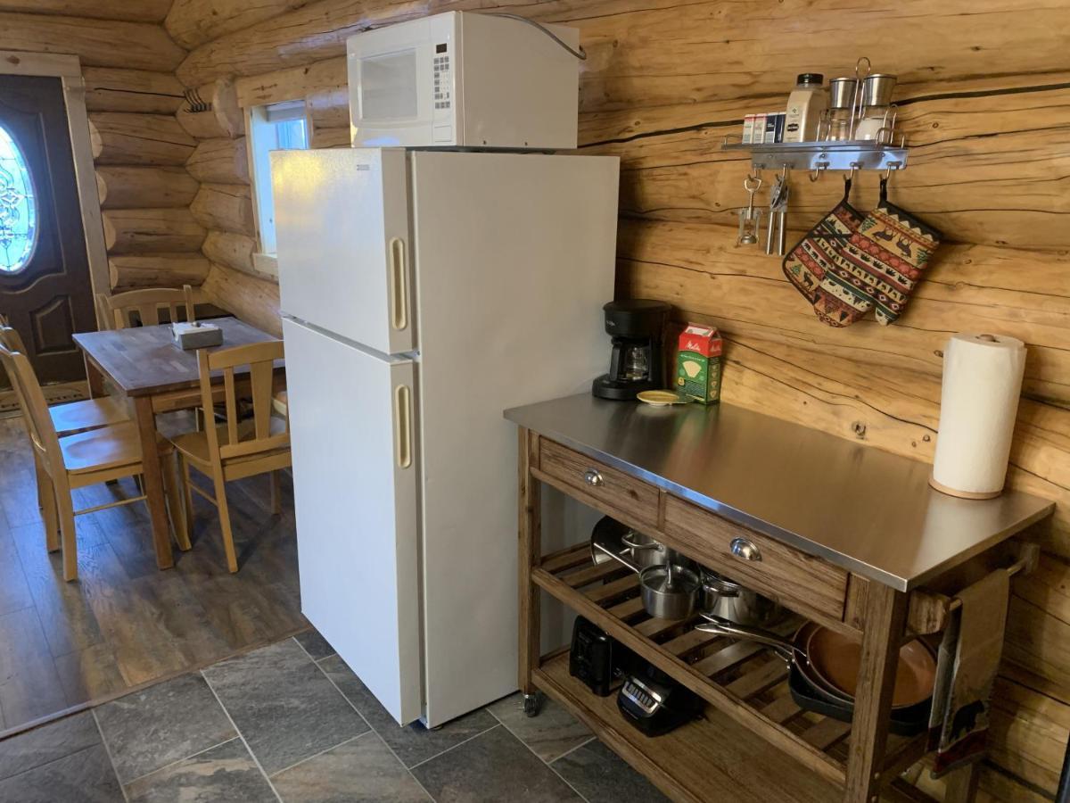 Secluded Log Cabin, 30 Min From Chena Hot Springs Pleasant Valley Esterno foto
